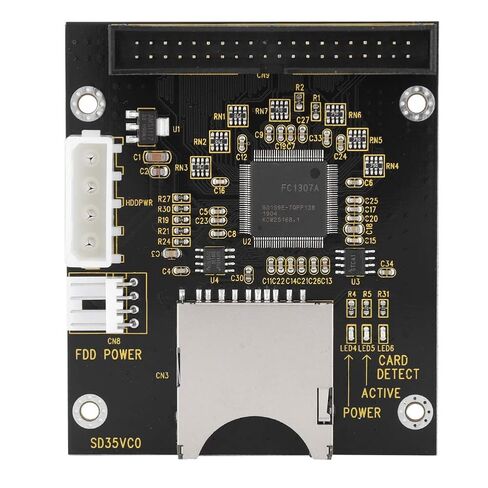 Fydun SD Memory Card to IDE 3.5" 40Pin Male Adapter - Secure Digital Converter PC Installation and Applications - Computer Accessory Adapter in Saudi Arabia