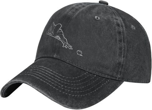 Retro Vintage Pool-Billiard-Players Baseball Caps Distressed Washed Hat Adjustable Black Dad Hats Unisex-Adult in Saudi Arabia