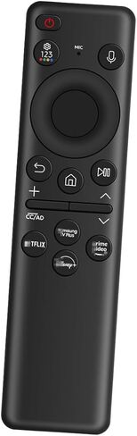 استبدال جهاز التحكم عن بعد الصوتي بالطاقة الشمسية لتلفزيون سامسونج TM2560E Neo QLED QN70F QN80F Q7F Q8F QN900F S90F S95F S85F الذكي، الإطار LS03F وسلسلة Crystal UHD، مناسب لتلفزيون سامسونج 2021-2025 in Kuwait