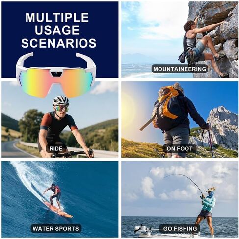 4K POV Sports Glasses with Camera, POV Glasses, Ski Camera, 128G Storage Space, 120° Ultra Wide Angle, Ideal for Sports, Travel & Outdoor Exploration (#D) in Saudi Arabia