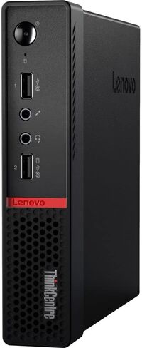 Lenovo ThinkCentre M715Q Tiny PC Desktop Computer, AMD Pro A10-9700, 16 GB RAM, 512 GB SSD, Bluetooth, WiFi, DisplayPort, VGA, Windows 11 Pro (Renewed) in Kuwait