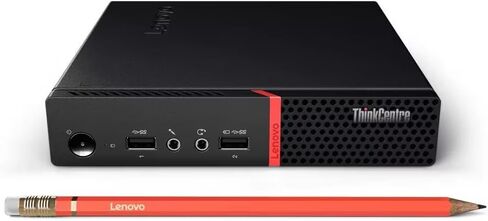 Lenovo ThinkCentre M715Q Tiny PC Desktop Computer, AMD Pro A10-9700, 16 GB RAM, 512 GB SSD, Bluetooth, WiFi, DisplayPort, VGA, Windows 11 Pro (Renewed) in Kuwait