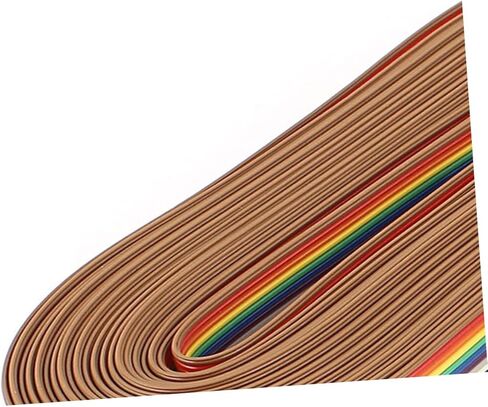 Veemoon 10m Pin Rehearsal Line Flat Ribbon Cable Electronics Wire for Digital Devices in Saudi Arabia