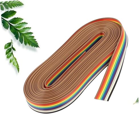 Veemoon 10m Pin Rehearsal Line Flat Ribbon Cable Electronics Wire for Digital Devices in Saudi Arabia