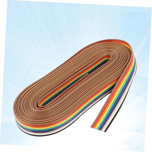 Veemoon 10m Pin Rehearsal Line Flat Ribbon Cable Electronics Wire for Digital Devices in Saudi Arabia