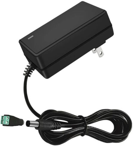 DC 12V 4A Power Supply 48w ac Adapter 100-240v 50-60hz to 12 Volts 4A 3Amp 2A Transformer, dc 12V Power Adapter Cord, 5.5mm x 2.5mm 2.1mm Plug for dc12v LED Strip Light in Saudi Arabia