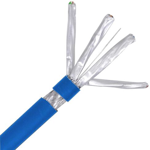 Triplett 1000' Blue CAT7 Shielded Outdoor Gel Filled SF/FTP Cable (CAT7-1000BL) in Saudi Arabia