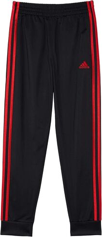 adidas Boy's Tricot Joggers 21 (Big Kids) Black/Green SM (8 Big Kids) in Kuwait