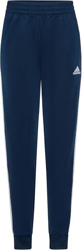 adidas Boy's Tricot Joggers 21 (Big Kids) Black/Green SM (8 Big Kids) in Kuwait