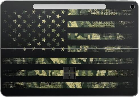 Tablet Skin Compatible with Microsoft Surface Pro 12" (2025) - American Camo - Premium 3M Vinyl Protective Wrap Decal Cover - Easy to Apply | Crafted in The USA by MightySkins in Saudi Arabia