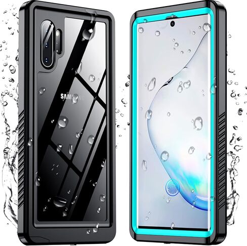 حافظة Temdan لهاتف Samsung Galaxy Note 20 Ultra مقاومة للماء، [حماية من السقوط من الدرجة العسكرية] [IP68 تحت الماء] حافظة متينة متينة مقاومة للصدمات لهاتف Note 20 Ultra 6.9 بوصة - أسود in Kuwait