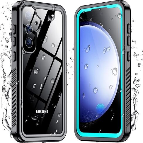 حافظة Temdan لهاتف Samsung Galaxy Note 20 Ultra مقاومة للماء، [حماية من السقوط من الدرجة العسكرية] [IP68 تحت الماء] حافظة متينة متينة مقاومة للصدمات لهاتف Note 20 Ultra 6.9 بوصة - أسود in Kuwait
