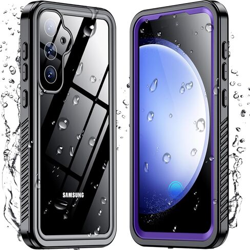 حافظة Temdan لهاتف Samsung Galaxy Note 20 Ultra مقاومة للماء، [حماية من السقوط من الدرجة العسكرية] [IP68 تحت الماء] حافظة متينة متينة مقاومة للصدمات لهاتف Note 20 Ultra 6.9 بوصة - أسود in Kuwait