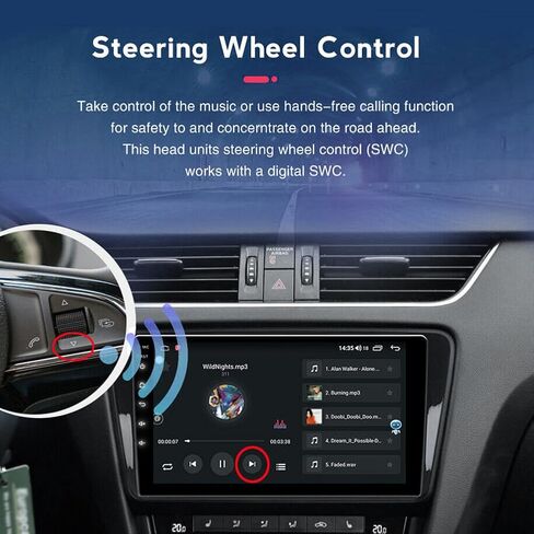 ستيريو سيارة Android 13 متوافق مع Honda for Accord 2008-2013، 2G+32G 10 بوصة تعمل باللمس وراديو ستيريو للسيارة مع Carplay لاسلكي Android Auto GPS Navigation WiFi FM SWC كاميرا احتياطية in Kuwait