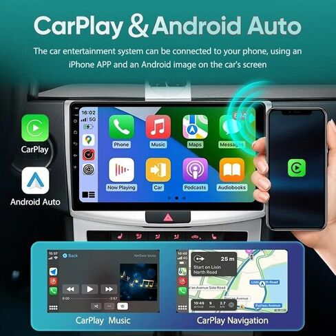 ستيريو سيارة Android 13 متوافق مع Honda for Accord 2008-2013، 2G+32G 10 بوصة تعمل باللمس وراديو ستيريو للسيارة مع Carplay لاسلكي Android Auto GPS Navigation WiFi FM SWC كاميرا احتياطية in Kuwait