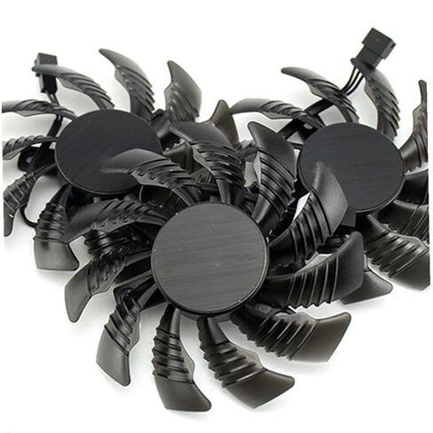 BESPORTBLE Graphic Card Cooling Fan 75mm Replacement Set for Gpu Computer Accessory Video Card Cooler Suitable for Desktop PC Cooling in Kuwait