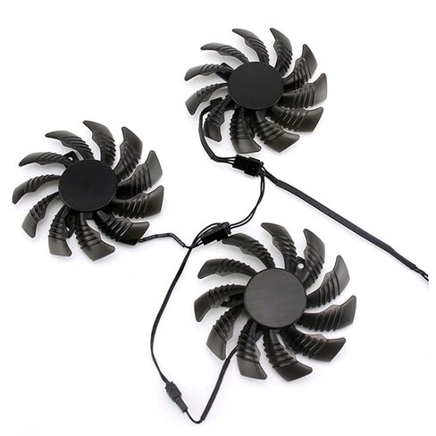 BESPORTBLE Graphic Card Cooling Fan 75mm Replacement Set for Gpu Computer Accessory Video Card Cooler Suitable for Desktop PC Cooling in Kuwait