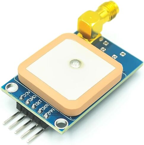 متوافق مع وحدة GPS NEO-7M مع واجهة هوائي SMA، 3.3V/5V TTL لـ Arduino/STM32/C51، يتضمن رمز 51 MCU (يستبدل NEO-6M) in Kuwait