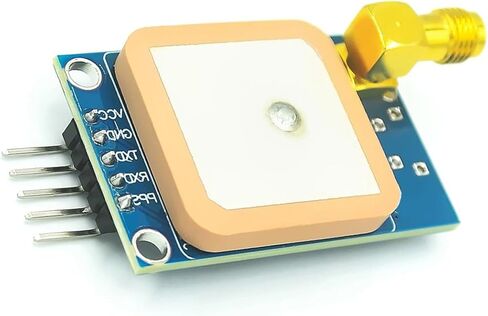 متوافق مع وحدة GPS NEO-7M مع واجهة هوائي SMA، 3.3V/5V TTL لـ Arduino/STM32/C51، يتضمن رمز 51 MCU (يستبدل NEO-6M) in Kuwait