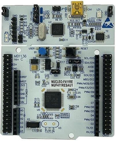 للوحة تطوير NUCLEO-F411RE STM32 Nucleo-64 مع STM32F411RE MCU in Kuwait