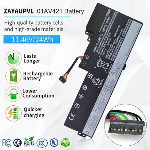 01AV421 01AV419 T470 T480 بطارية داخلية لينوفو ثينك باد T470 T480 A475 A485 TP25 سلسلة دفتر FRU 01AV489 SB10K97577 SB10K97576 SB10K97578 01AV420 11.4V 24Wh in Saudi Arabia