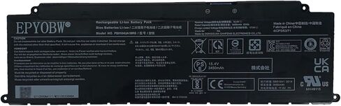 بطارية الكمبيوتر المحمول PS0104UA1BRS بقدرة 53 وات في الساعة متوافقة مع سلسلة Toshiba Dynabook Tecra A40-J A50-J G71C000ML110 P000834200 in Kuwait