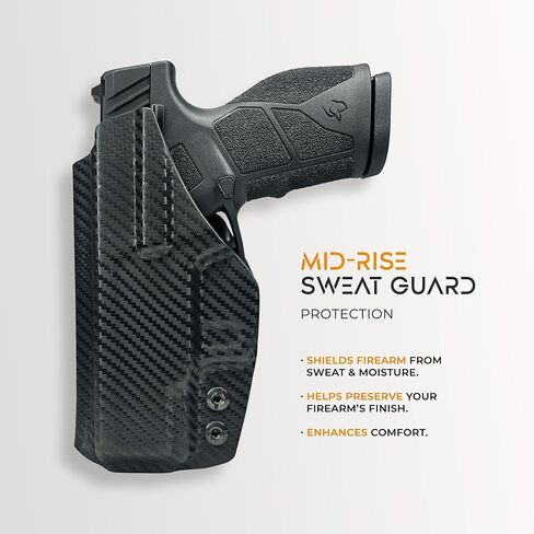 حافظة غطاء IWB Max تناسب Sarsilmaz SAR9 w/TLR-8 داخل حزام الخصر Kydex Gun Holster صناعة أمريكية معدات حمل متينة وخفيفة الوزن in Kuwait