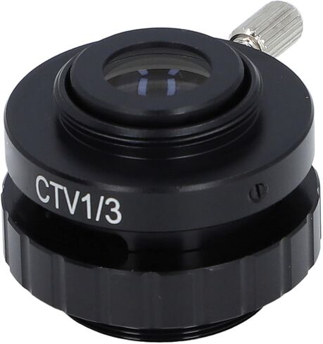 محول عدسة CTV، محول واجهة مجهر متعدد الوظائف من المعدن والزجاج البصري واسع الاستخدام، توافق جيد للصناعات (SZMC TV1/3) in Kuwait