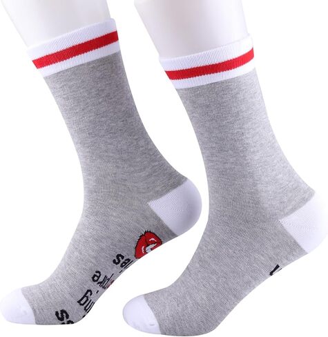 PXTIDY 2 Pairs Inspired Gift Novelty Socks Happiness Is Watching TV Show Merchandise TV Series Gift in Saudi Arabia