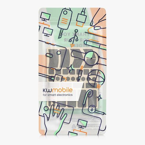 kwmobile Grip Tape for Universal Wireless Mouse Gaming Mouse Grip Tape - Non-Slip Faux Leather Sticker Set - Gamer Grip for PC Mouse Game Controllers or Remote - Anti-Slip Gaming in Kuwait