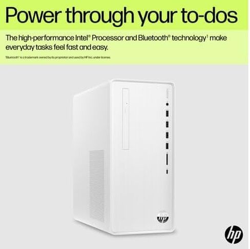 HP Pavilion Business Desktop 2023 Intel Core i7-12700 12-Core Intel Iris Xe Graphics 64GB DDR4 2TB SSD + 2TB HDD Bluetooth 5.3 Wi-Fi DVD-RW Windows 11 Home RJ-45 HDMI v1.4 in Kuwait
