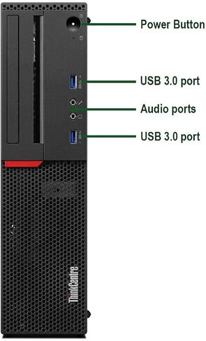 كمبيوتر مكتبي Lenovo Thinkcentre M700 SFF، Intel Quad 6th Gen، ذاكرة وصول عشوائي 8 جيجابايت، محرك أقراص ثابتة 500 جيجابايت، لوحة مفاتيح RGB، Win 11 Pro (متجدد) in Kuwait