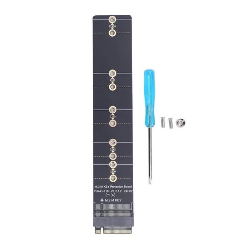 بطاقة محول GOWENIC PH441 M2 NVMe PCIe، محول M2 SSD إلى PCIe مع إصبع ذهبي لحماية الاختبار، يدعم 2230 2242 2260 2280 SSD، لاختبار اللوحة الأم لنظام التشغيل in Saudi Arabia