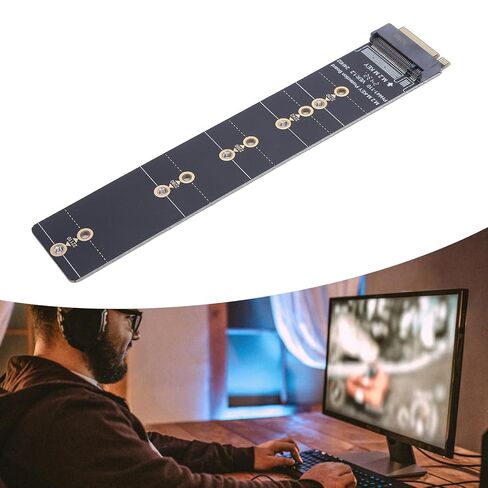 بطاقة محول GOWENIC PH441 M2 NVMe PCIe، محول M2 SSD إلى PCIe مع إصبع ذهبي لحماية الاختبار، يدعم 2230 2242 2260 2280 SSD، لاختبار اللوحة الأم لنظام التشغيل in Saudi Arabia