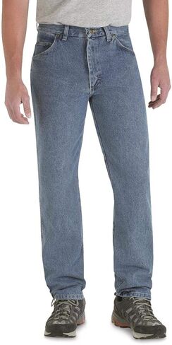 Wrangler Rugged Wear Men's Cotton Denim Jeans in Classic Fit in Saudi Arabia