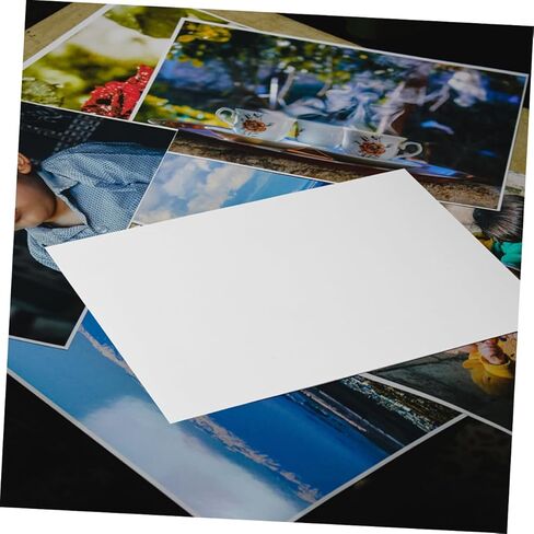 Homoyoyo 100pcs High-gloss Photo Paper Diy Printing Sheets Printer Paper Photo Printing Sheets Photographic Printer in Saudi Arabia