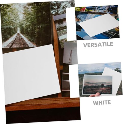 Homoyoyo 100pcs High-gloss Photo Paper Diy Printing Sheets Printer Paper Photo Printing Sheets Photographic Printer in Saudi Arabia