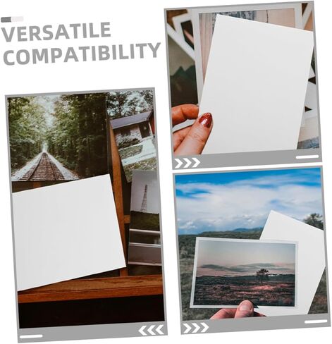 Homoyoyo 100pcs High-gloss Photo Paper Diy Printing Sheets Printer Paper Photo Printing Sheets Photographic Printer in Saudi Arabia
