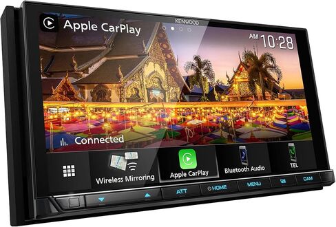 KENWOOD DMX958XR EXCELON Reference 6.8" Full HD Capacitive Touchscreen Car Stereo Receiver | Plus SiriusXM SXV300V1 Satellite Radio Vehicle Tuner in Saudi Arabia