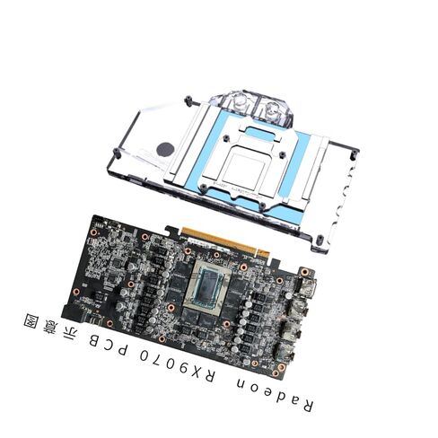 Copper GPU Water Cooling Block GPU Waterblock for ASRock AMD Radeon RX 9070 XT Taichi 16GB OC in Saudi Arabia