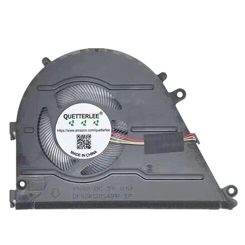 New Laptop CPU Cooling Fan for HP Pavilion Aero 13-BE 13-BE2032AU 13-BE2047AU 13-BE0032AU 13-BE0033AU 13-BE2024AU 2025AU TPN-W152 2021 Series M52816-001 DFS5K12115491P FNA0 DC 5V 0.5A Fan in Saudi Arabia