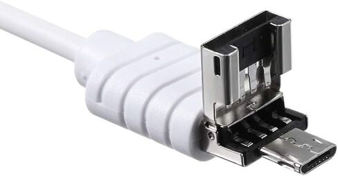 4 Port USB Hub, USB 3.0 High Speed Data Splitter, Portable OTG Hub for Laptop, PC, Phone, Tablet, Plug and Play for Flash Drive, Hard Drive in Saudi Arabia