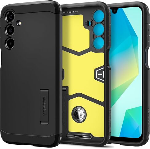 Spigen for Galaxy A16 5G Case, Tough Armor [Kickstand] [Military-Grade Protection] - Black in Saudi Arabia