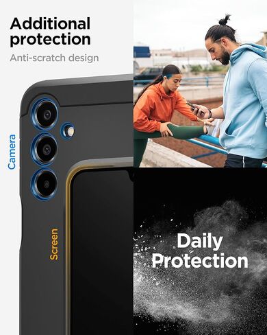 Spigen for Galaxy A16 5G Case, Tough Armor [Kickstand] [Military-Grade Protection] - Black in Saudi Arabia
