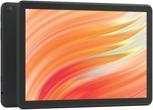 حزمة الأجهزة اللوحية: تتضمن جهاز Amazon Fire HD 10 اللوحي، مقاس 10.1 بوصة (إصدار 2023) | 64 جيجابايت | حافظة شفافة سوداء اللون ومصنوعة من أجل Amazon in Kuwait