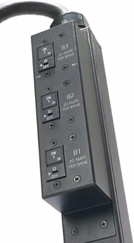 APC AP7998B by Schneider Electric Rack PDU, Switched, Zero U,12.5kW,208V,(21) C13&(3) C19; 10' Cord in Saudi Arabia
