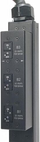 APC AP7998B by Schneider Electric Rack PDU, Switched, Zero U,12.5kW,208V,(21) C13&(3) C19; 10' Cord in Saudi Arabia