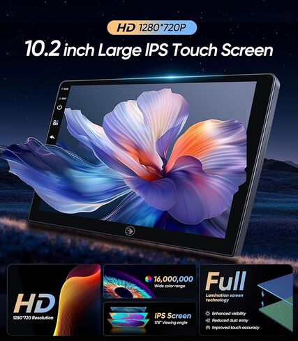 راديو السيارة لسيارة Honda Accord 8th 2008-2013، ترقية شاشة تعمل باللمس مقاس 10.2 بوصة مع Android 13، CarPlay، Android Auto، نظام تحديد المواقع العالمي (GPS)، كاميرا احتياطية 1080P، بلوتوث، WiFi، SWC، FM، AM (4G + 64G) in Kuwait