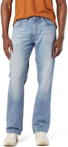 توقيع شركة Levi Strauss & Co. مخطط جينز ذو علامة ذهبية بقصة عادية 33 34 in Saudi Arabia