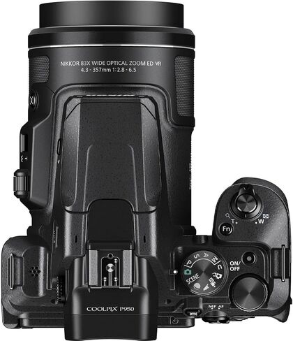 Nikon COOLPIX P950 Digital Camera with NIKKOR 24-2000mm Lens + 2PC 64GB Memory + Extra Battery + Remote Control + Filters + LED Light + Spider Tripod + More (27pc Bundle) (Renewed) in Saudi Arabia
